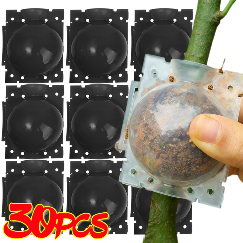 Plant Parent - 再利用可能な植物発根ボール接木ツール高圧植物根成長ボックス果樹花庭園植栽用品