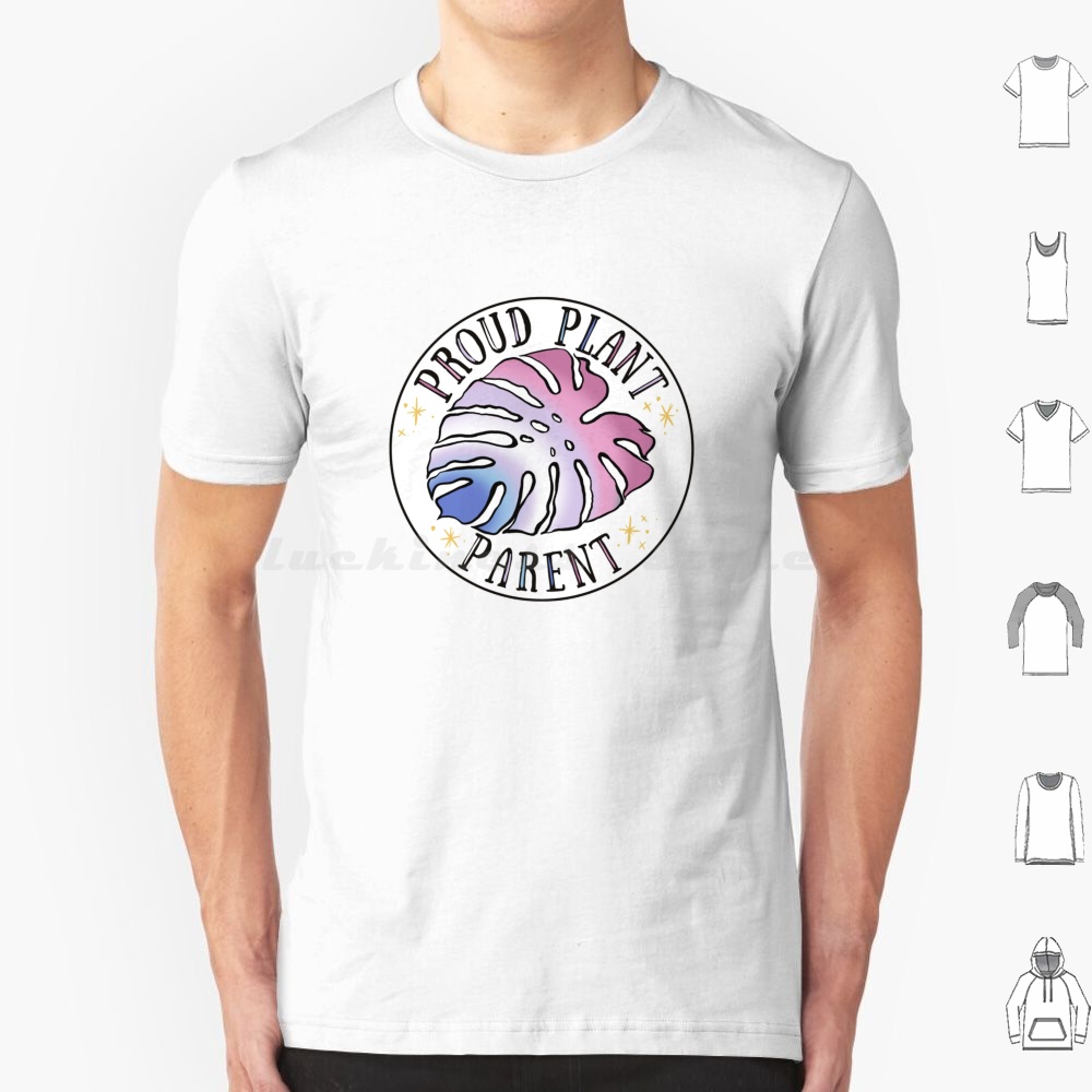Plant Parent - プラント・パラント・プライドTシャツ 6XL コットン クールTシャツ プラント・モンステラ・バイ・ビッグジェンダー・プライド・クィア・ハウスプラント・プラント・パラント・グロウ・ウィズ・プライド