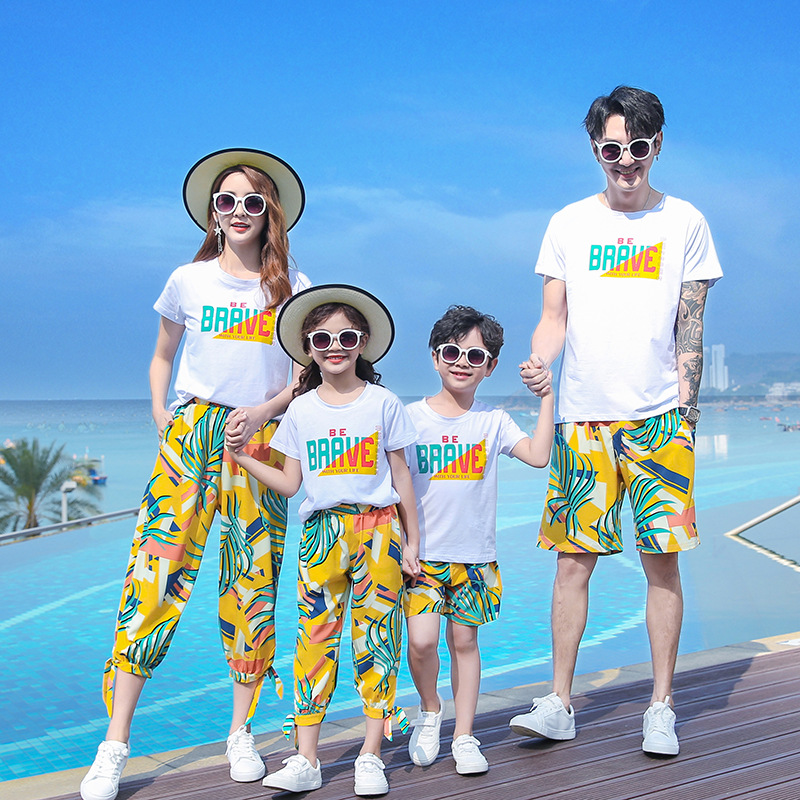 家族休暇マッチング衣装親子服ホリデールックママ娘トップスパン - Plant Parent Clothing のレビューと価格