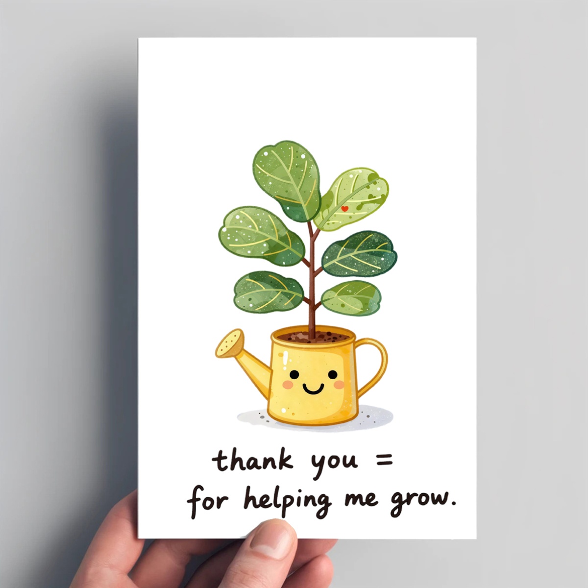 先生、指導者、親のための甘くて温かい感謝カード 1 枚 -  - Plant Parent のレビューと価格